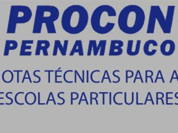 Procon Pernambuco divulga Notas Técnicas para escolas particulares