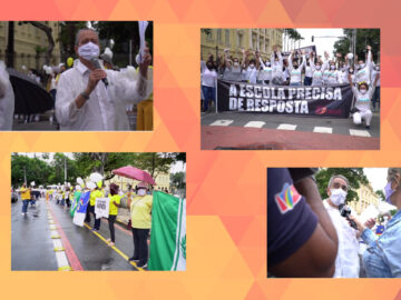 Vídeo: manifestação “Educação é prioridade”