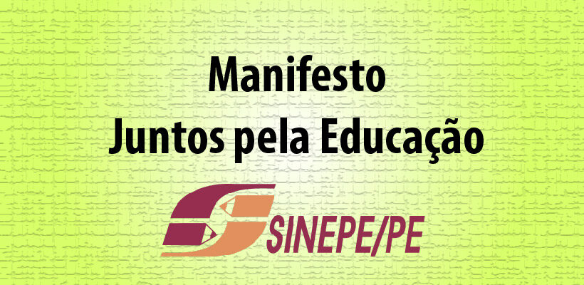 Manifesto JUNTOS PELA EDUCAÇÃO